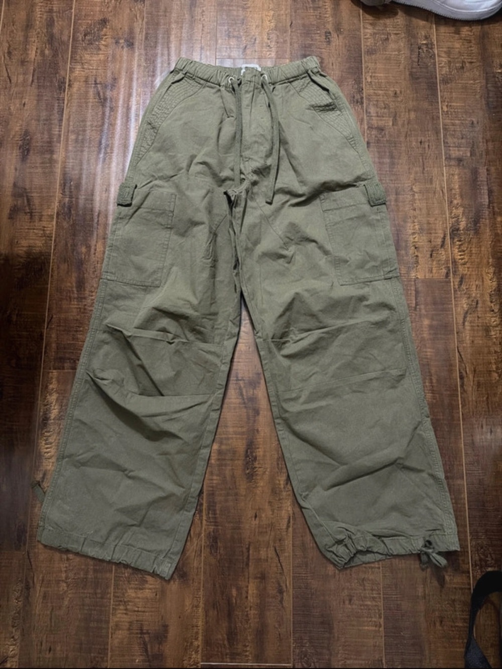 RSQ Olive Green Women's Cargo Drawstring Pants
